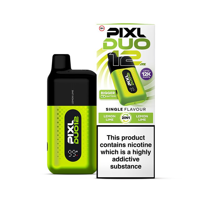PIXL DUO 12 6000 PUFF PREFILLED POD KIT - Super E - cig