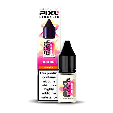 PIXL HUB BUB 10ML NIC SALT E - LIQUID - Super E - cig