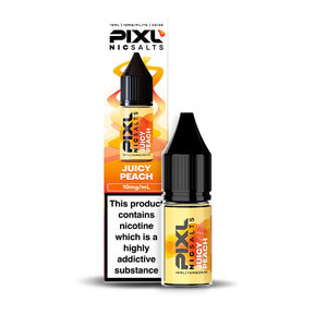 PIXL JUICY PEACH 10ML NIC SALT E - LIQUID - Super E - cig