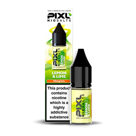 PIXL LEMON & LIME 10ML NIC SALT E - LIQUID - Super E - cig