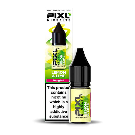 PIXL LEMON & LIME 10ML NIC SALT E - LIQUID - Super E - cig