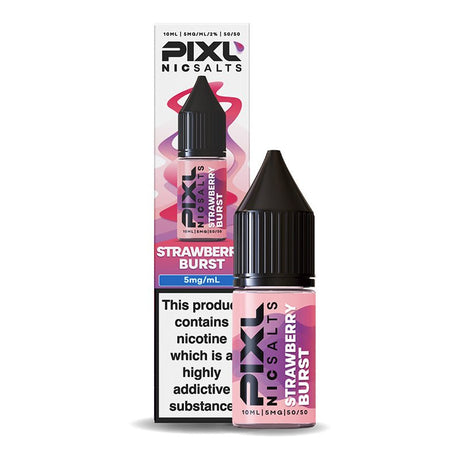 PIXL STRAWBERRY BURST 10ML NIC SALT E-LIQUID - Super E-cig