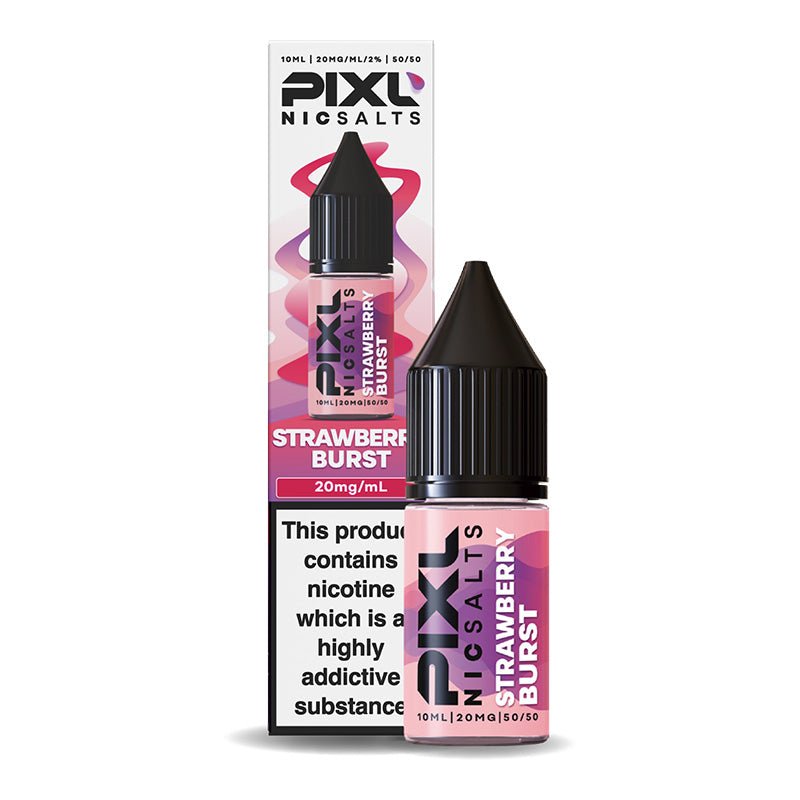 PIXL STRAWBERRY BURST 10ML NIC SALT E-LIQUID - 20MG