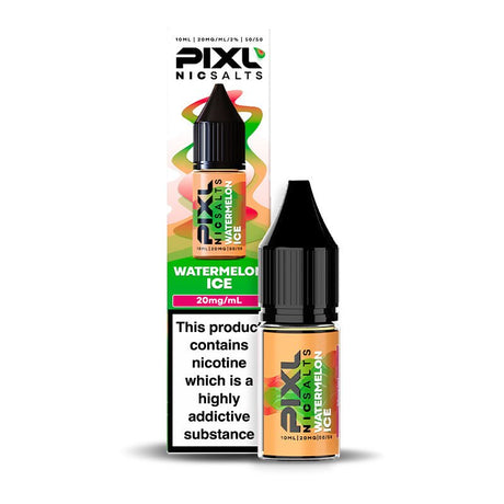 PIXL WATERMELON ICE 10ML NIC SALT E - LIQUID - Super E - cig