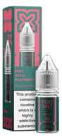 POD SALT - 10ML NEXUS PEAR APPLE RASPBERRY NIC SALT E LIQUID - Super E-cig