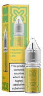 POD SALT - 10ML NEXUS PINEAPPLE PASSION LIME NIC SALT E LIQUID - Super E-cig