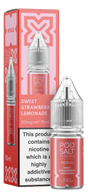 POD SALT - 10ML NEXUS SWEET STRAWBERRY LEMONADE NIC SALT E LIQUID - Super E-cig