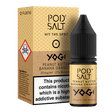 POD SALT - 10ML PEANUT BUTTER, BANANA GRANOLA NIC SALT E LIQUID - Super E-cig