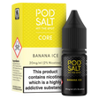 POD SALT BANANA ICE 10ML NIC SALT E - LIQUID - Super E - cig