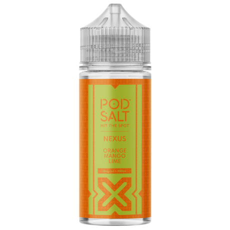 POD SALT NEXUS ORANGE MANGO LIME 100ML SHORTFILL E - LIQUID - Super E - cig