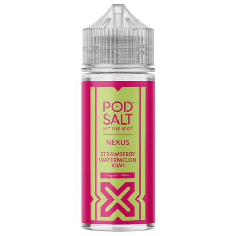 POD SALT NEXUS STRAWBERRY WATERMELON KIWI 100ML SHORTFILL E - LIQUID - Super E - cig