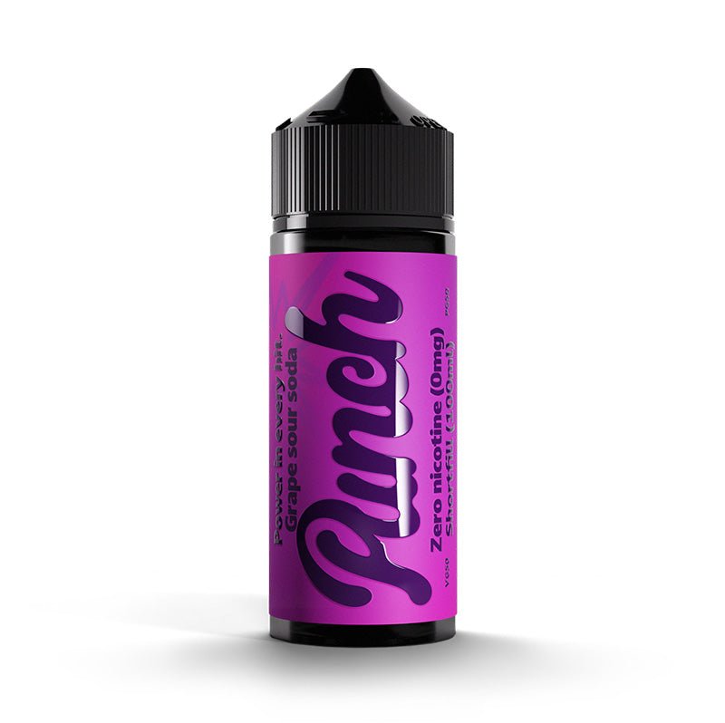 PUNCH GRAPE SOUR SODA 100ML SHORTFILL E - LIQUID - Super E - cig