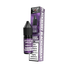 PYNE POD BLACKBERRY BLACKCURRANT 10ML NIC SALT E-LIQUID - 5MG