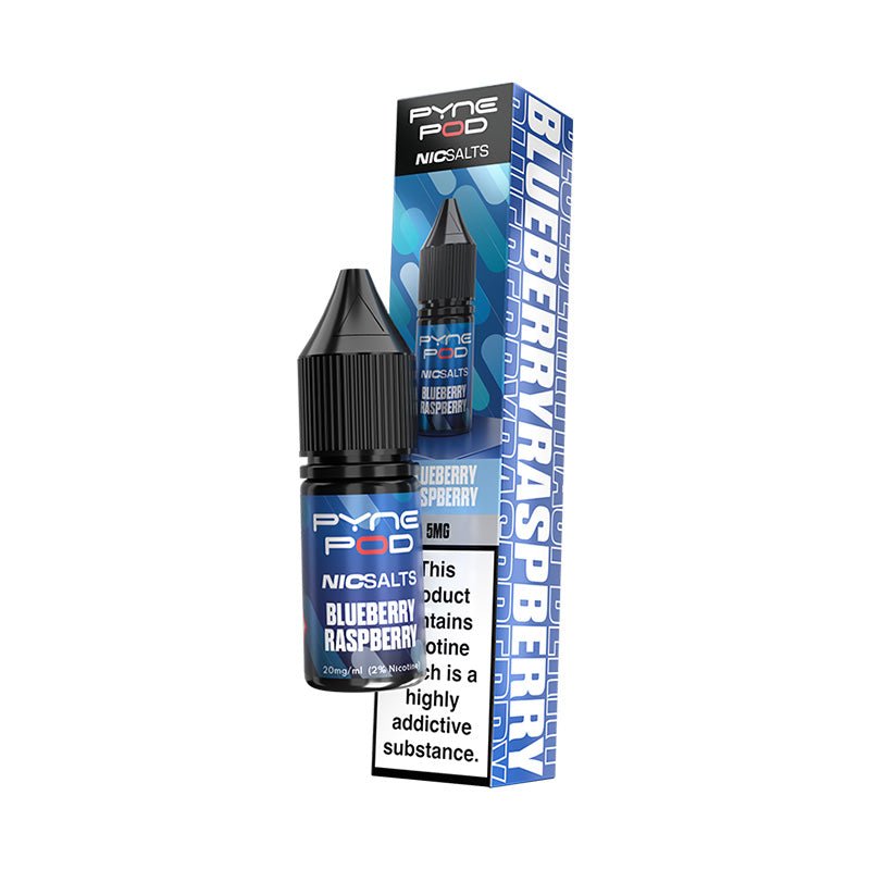 PYNE POD BLUEBERRY RASPBERRY 10ML NIC SALT E-LIQUID - 5MG