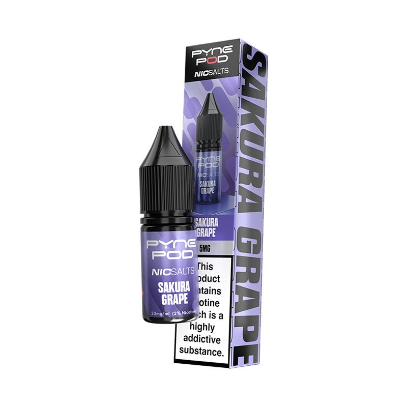 PYNE POD SAKURA GRAPE 10ML NIC SALT E-LIQUID - 5MG