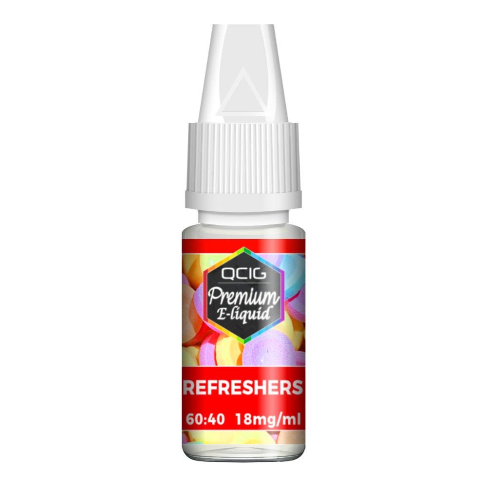 QCIG REFRESHER 10ML E-LIQUID| 2.00| 10ml E-liquid  Super E-cig