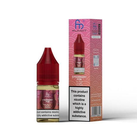 RANDM 7000 STRAWBERRY POM 10ML NIC SALT E - LIQUID - Super E - cig