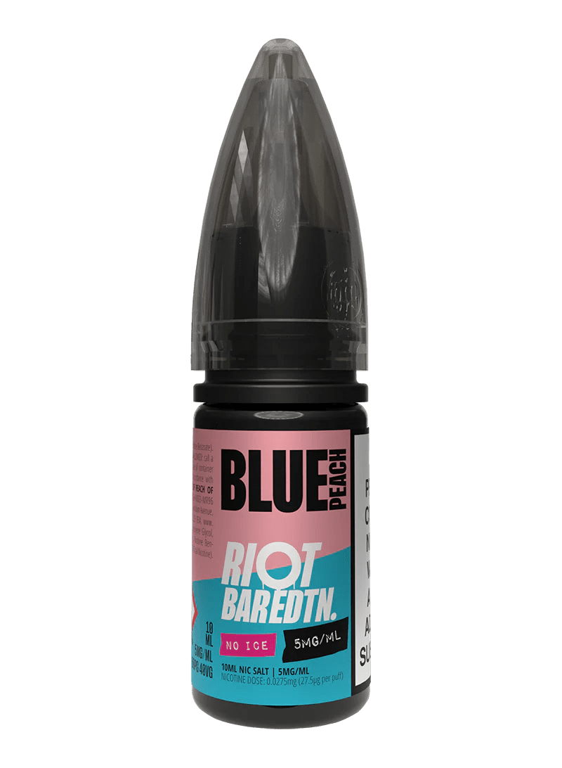 RIOT BAREDTN BLUE PEACH 10ML NIC SALT E - LIQUID - Super E - cig