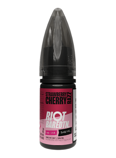 RIOT BAREDTN STRAWBERRY CHERRY RAZZ 10ML NIC SALT E - LIQUID - Super E - cig