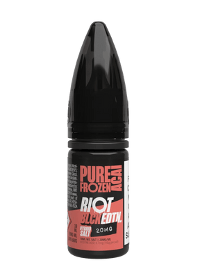 RIOT BLCK EDTN PURE FROZEN ACHAI 10ML NIC SALT E - LIQUID - Super E - cig
