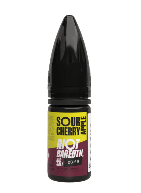 RIOT BLCK EDTN SOUR CHERRY APPLE 10ML NIC SALT E - LIQUID - Super E - cig