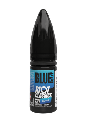 RIOT CLASSICS BLUE BURST 10ML NIC SALT E - LIQUID - Super E - cig