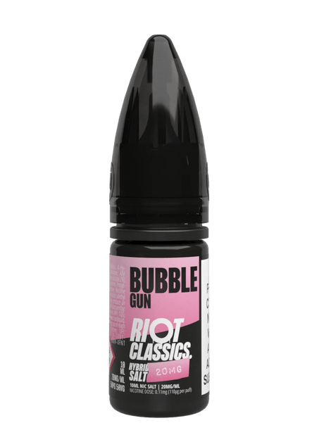 RIOT CLASSICS BUBBLE GUN 10ML NIC SALT E - LIQUID - Super E - cig