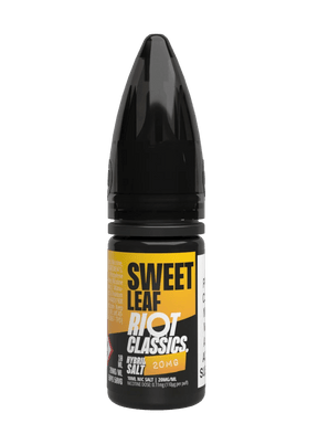 RIOT CLASSICS SWEET LEAF 10ML NIC SALT E - LIQUID - Super E - cig