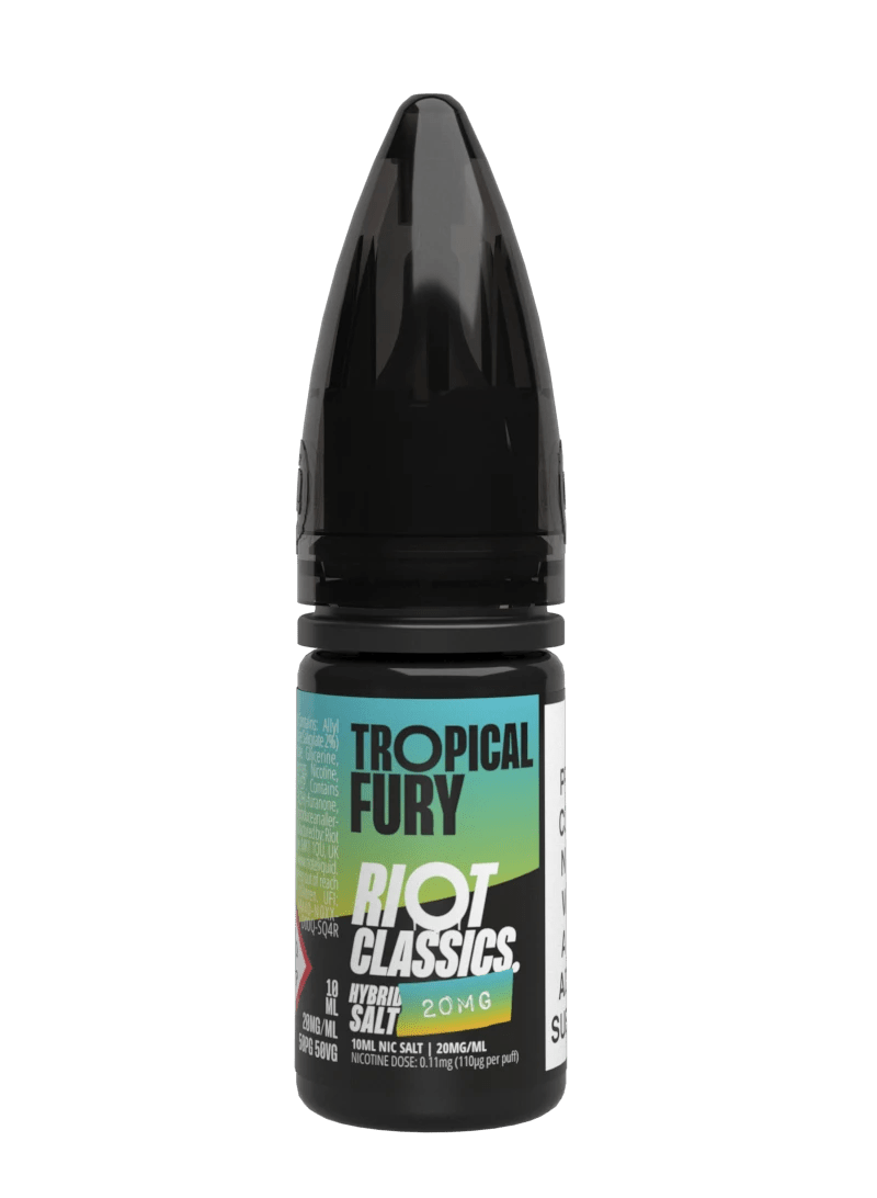 RIOT CLASSICS TROPICAL FURY 10ML NIC SALT E - LIQUID - Super E - cig