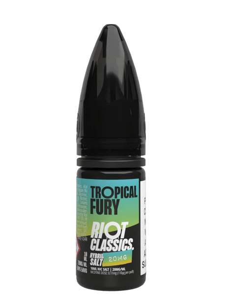 RIOT CLASSICS TROPICAL FURY 10ML NIC SALT E - LIQUID - Super E - cig