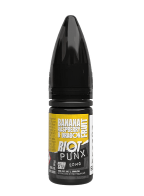 RIOT PUNXS BANANA RASPBERRY & DRAGONFRUIT 10ML NIC SALT E - LIQUID - Super E - cig