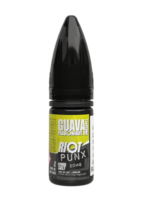 RIOT PUNXS GUAVA PASSIONFRIUT & PINEAPPLE 10ML NIC SALT E - LIQUID - Super E - cig