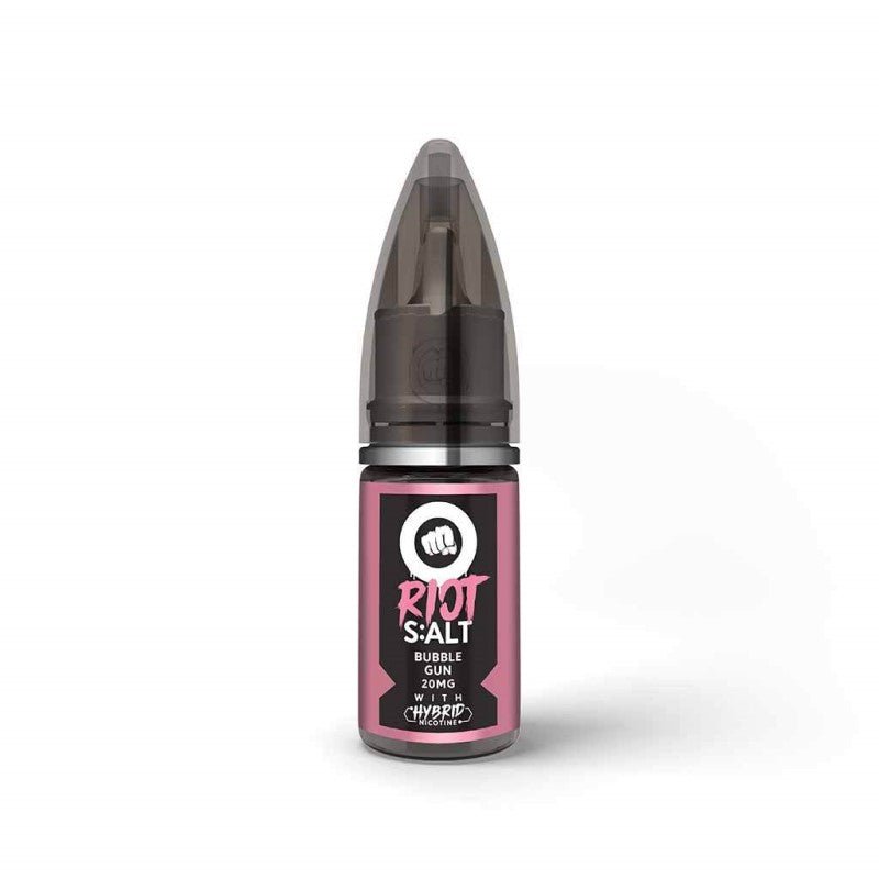 RIOT S:ALT - 10ML BUBBLE GUN NIC SALT E LIQUID - Super E-cig