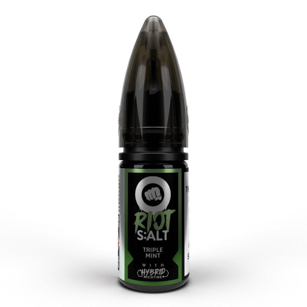 RIOT S:ALT - 10ML TRIPLE MINT NIC SALT E LIQUID - Super E-cig