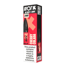 RIOT X CHERRY COLADA 10ML NIC SALT E - LIQUID - Super E - cig
