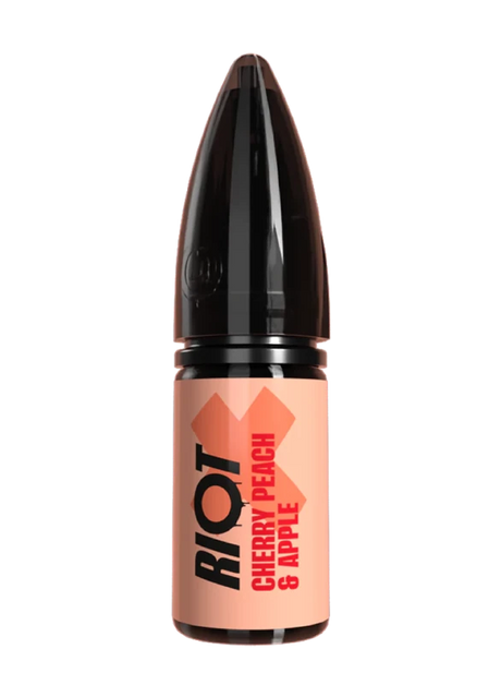 RIOT X CHERRY PEACH APPLE 10ML NIC SALT E - LIQUID - Super E - cig