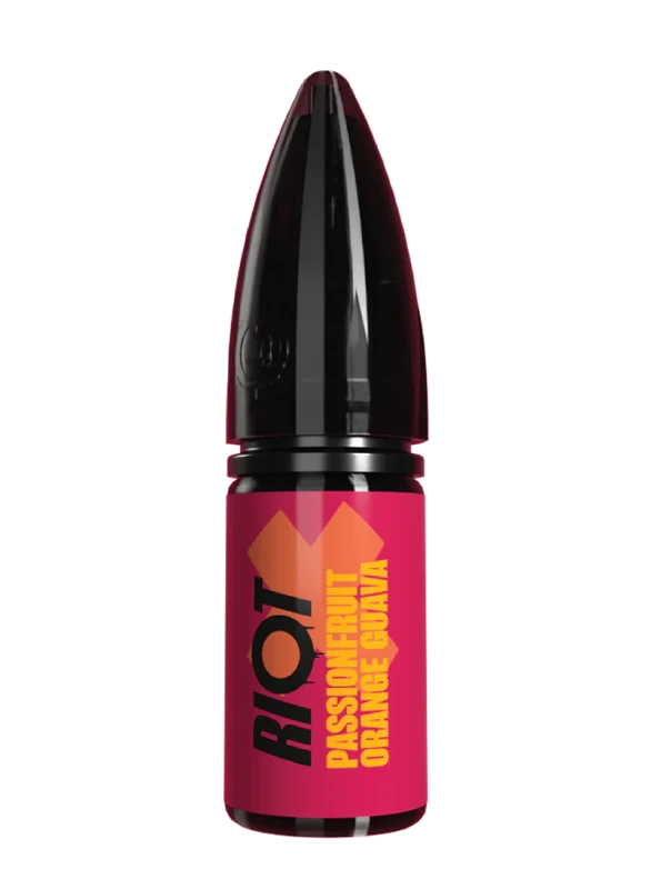 RIOT X PASSIONFRUIT ORANGE GUAVA 10ML NIC SALT E - LIQUID - Super E - cig