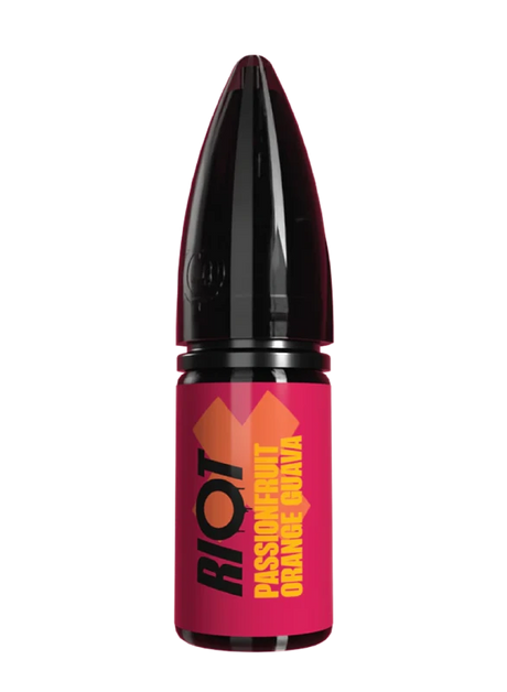 RIOT X PASSIONFRUIT ORANGE GUAVA 10ML NIC SALT E - LIQUID - Super E - cig