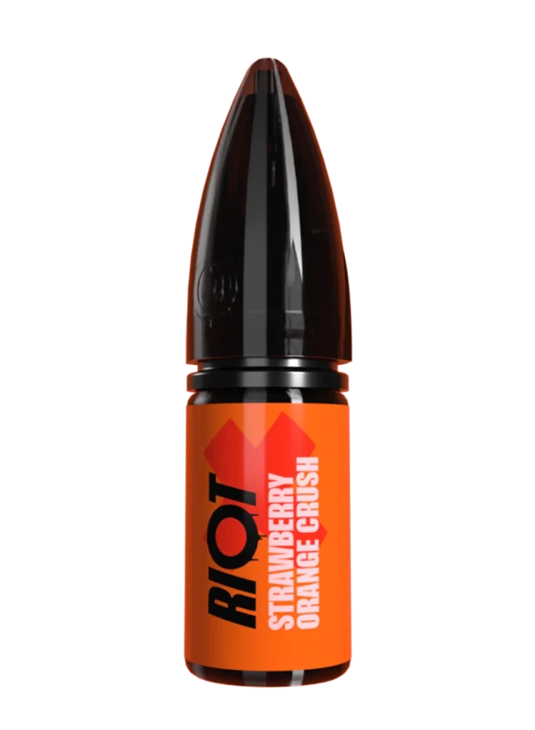 RIOT X STRAWBERRY ORANGE CRUSH 10ML NIC SALT E - LIQUID - Super E - cig