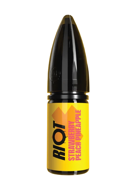 RIOT X STRAWBERRY PEACH PINEAPPLE 10ML NIC SALT E-LIQUID - Super E-cig