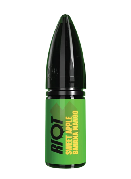 RIOT X SWEET APPLE BANANA MANGO 10ML NIC SALT E-LIQUID - Super E-cig