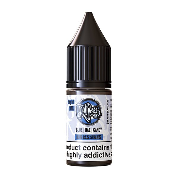 RUTHLESS BAR SALTZ BLUE RAZZ STRAWZZ 10ML NIC SALT E - LIQUID - Super E - cig