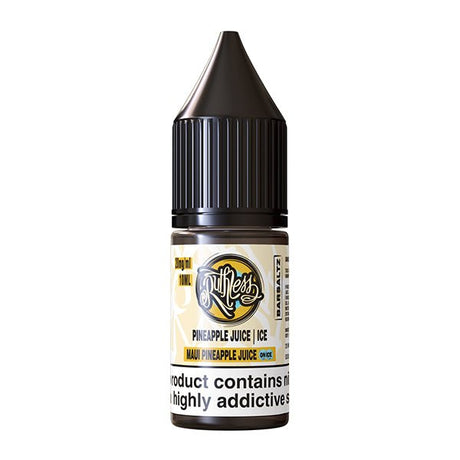 RUTHLESS BAR SALTZ MAUI PINEAPPLE JUICE ON ICE 10ML NIC SALT E - LIQUID - Super E - cig