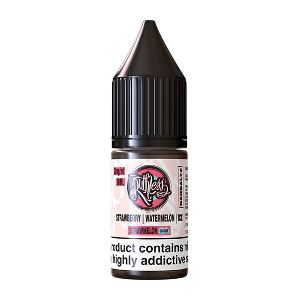 RUTHLESS BAR SALTZ STRAWMELON ON ICE 10ML NIC SALT E - LIQUID - Super E - cig