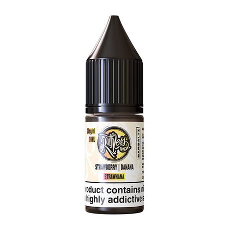 RUTHLESS BAR SALTZ STRAWNANA 10ML NIC SALT E - LIQUID - Super E - cig