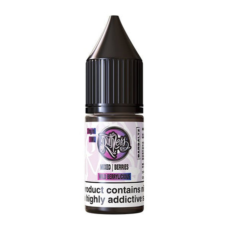 RUTHLESS BAR SALTZ WILD BERRYLICIOUS 10ML NIC SALT E - LIQUID - Super E - cig