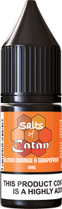 SALTS OF CATAN - 10ML BLOOD ORANGE & GRAPEFRUIT NIC SALT E LIQUID - Super E-cig