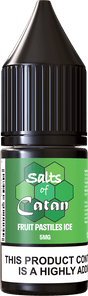 SALTS OF CATAN - 10ML FRUIT PASTILES ICE NIC SALT E LIQUID - Super E-cig