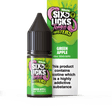 SIX LICKS - 10ML TONGUE TWISTERS GREEN APPLE NIC SALT E LIQUID - Super E-cig