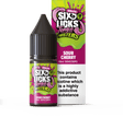 SIX LICKS - 10ML TONGUE TWISTERS SOUR CHERRY NIC SALT E LIQUID - Super E-cig